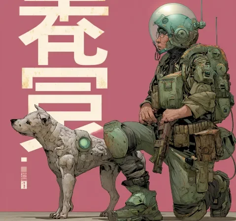 热血与成长主题专题主图，画面呈现少年在黄昏中向前的背影